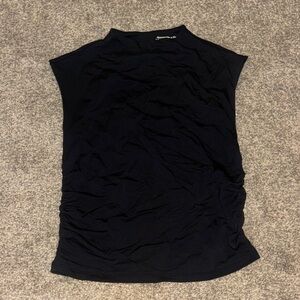 Abercrombie & Fitch Black Short Sleeve Top